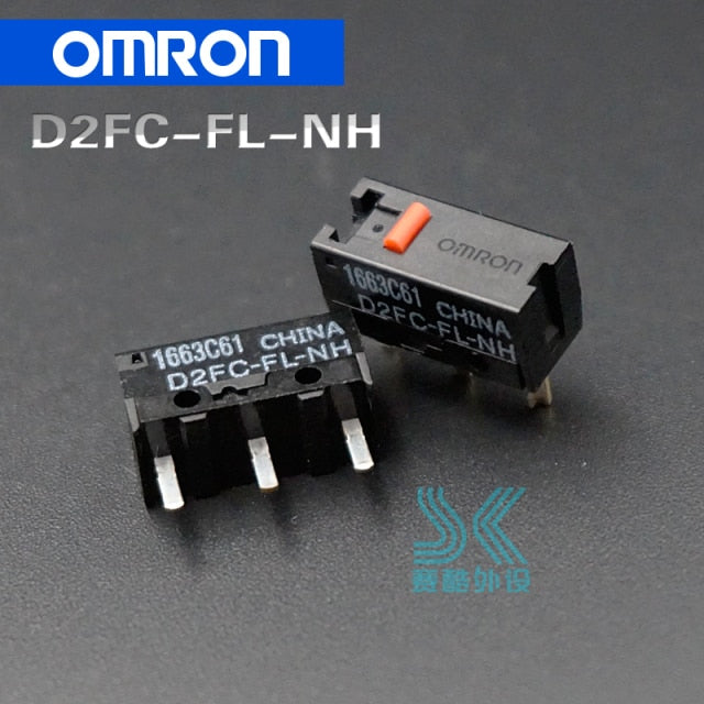 OMRON Mouse Micro Switch D2FC-F-7N 10M 20M OF Mouse Button D2FC-F-K(50m) FL-NH D2FS-F-N D2F-F D2F-01F-T D2F-F-3-7 Free shipping