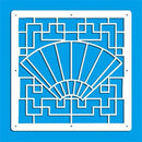 12 -piece 29x29 Cm Hanging Screens Living Room Parts Of Panels Partition Wall Art Diy Decoration White Wood Plastic yarn