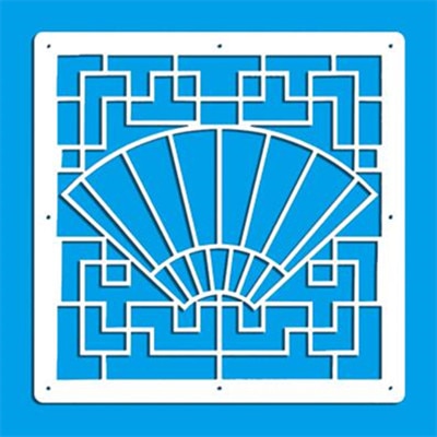 12 -piece 29x29 Cm Hanging Screens Living Room Parts Of Panels Partition Wall Art Diy Decoration White Wood Plastic yarn