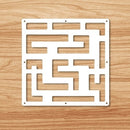 12 -piece 29x29 Cm Hanging Screens Living Room Parts Of Panels Partition Wall Art Diy Decoration White Wood Plastic yarn