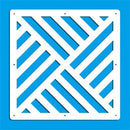 12 -piece 29x29 Cm Hanging Screens Living Room Parts Of Panels Partition Wall Art Diy Decoration White Wood Plastic yarn