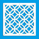 12 -piece 29x29 Cm Hanging Screens Living Room Parts Of Panels Partition Wall Art Diy Decoration White Wood Plastic yarn