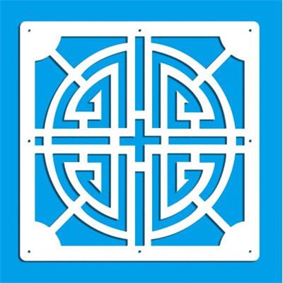 12 -piece 29x29 Cm Hanging Screens Living Room Parts Of Panels Partition Wall Art Diy Decoration White Wood Plastic yarn