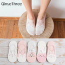 5Pairs/Lot Cartoon Unicorn Cat Fox Socks Cute Animal Women Socks Summer Funny Short Ankle Socks Ladies Cotton Sock Dropship