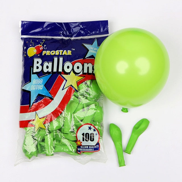 Assorted Colors Latex Balloons