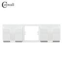 Coswall Wall Socket Phone Holder Smartphone Accessories Stand Support For Mobile Phone Apple Samsung Huawei Two Phone Holder