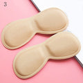 Fashion 2pcs Practical Sticky Fabric Shoes Back Heel Inserts Insoles Pads Cushion Liner Grips High Quality Braces & Supports