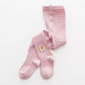 YWHUANSEN Spring Autumn Knitted Children Pantyhose Cotton Double Needle Tights for Girls Cute Animal Baby Girl Winter Clothes