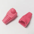 JONSNOW RJ-45 CAT6 CAT5e Adapter Cap Ethernet Network Cable Connector Plugs RJ45 Caps Cat 5 CAT6 protective sleeve multicolour
