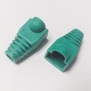 JONSNOW RJ-45 CAT6 CAT5e Adapter Cap Ethernet Network Cable Connector Plugs RJ45 Caps Cat 5 CAT6 protective sleeve multicolour