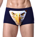 4XL Large Size Male Underwear Funny Cool Underpants Wolf Modal U Convex Underware Men Boxers Comfortable Soft boxer shorts man