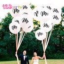 Mr&Mrs Latex Balloons