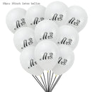 Mr&Mrs Latex Balloons