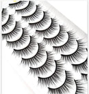 NEW5/10Pairs 3D Faux Mink Eyelashes Natural Thick Long False Eyelashes Dramatic Fake Lashes Makeup Extension Eyelashes maquiagem