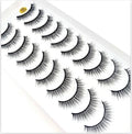 NEW5/10Pairs 3D Faux Mink Eyelashes Natural Thick Long False Eyelashes Dramatic Fake Lashes Makeup Extension Eyelashes maquiagem
