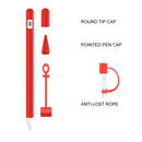 Soft Silicone Compatible For Apple Pencil Case Compatible For iPad Tablet Touch Pen Stylus Protective Sleeve Cover Anti-lost