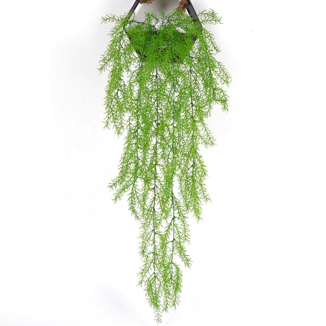 Artificial Plant Vines Wall Hanging Simulation Rattan Leaves Branches Green Plant Ivy Leaf Home Wedding Decoration Plant-Fall