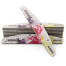 6pc Mix Nail Files Strong Sandpaper Washable Nails Buffer Emery Board 80/100/150/180/240/320 Grit Lime a ongle Manicure Polisher