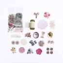 Mr.paper 40Pcs/bag Plant Flower Mushroom Ginkgo Pet Deco Diary Stickers Scrapbooking Planner Decorative Stationery Stickers