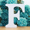 1pc 10cm White Wooden Letters Alphabet DIY Word Letter Party Wedding Home Decor Name Design Art Crafts Standing 3.94 Inches