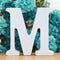 1pc 10cm White Wooden Letters Alphabet DIY Word Letter Party Wedding Home Decor Name Design Art Crafts Standing 3.94 Inches