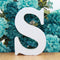 1pc 10cm White Wooden Letters Alphabet DIY Word Letter Party Wedding Home Decor Name Design Art Crafts Standing 3.94 Inches