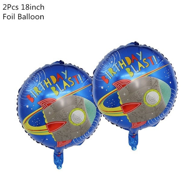 Rocket /Astronaut Foil Balloons