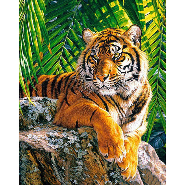 5D Diy Diamond Painting Cross Ctitch Kits Diamond Mosaic Embroidery Landscape animals 3d Painting round drill  gift