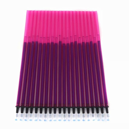 3/6/12pcs/Set Erasable Pen Washable Handle Blue/Black/Red 0.5mm Pens Refill Rod for Office Supplies Student Exam Spare