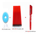 3/6/12pcs/Set Erasable Pen Washable Handle Blue/Black/Red 0.5mm Pens Refill Rod for Office Supplies Student Exam Spare