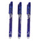 3/6/12pcs/Set Erasable Pen Washable Handle Blue/Black/Red 0.5mm Pens Refill Rod for Office Supplies Student Exam Spare