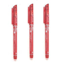 3/6/12pcs/Set Erasable Pen Washable Handle Blue/Black/Red 0.5mm Pens Refill Rod for Office Supplies Student Exam Spare