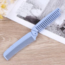 Professional Heat Resistant Salon Black Metal Pin Tail Antistatic Comb Hard Carbon Cutting Comb Hair Trimmer Brushes