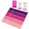 17Pcs Resistance Bands Set Expander Tubes Rubber Band Stretch Training Physical Therapy Home Gyms Workout Elastic Band Pull Rope
