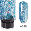 ROSALIND 5ml Shiny Rainbow Gel Nail Polish Bright For Glitter Painting Nail Art Design Poly UV Top Base Primer For Manicure