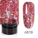 ROSALIND 5ml Shiny Rainbow Gel Nail Polish Bright For Glitter Painting Nail Art Design Poly UV Top Base Primer For Manicure