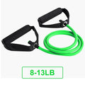 120cm Yoga Pull Rope Elastic Resistance Bands Rope Rubber Bands Fitness Equipment Exercise Tube Workout Strength Training