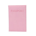 1PC Fashion New PU Women Passport Holder Couple Models Girls Travel Passport Cover Unisex Card Case Man Card Holder