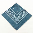 Unisex Men Women Cotton Bandana Hairband Cowboy Mens Biker Sports Headwear Wrist Hairwrap Double Sided Head Wrap Scarf Paisley