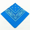 Unisex Men Women Cotton Bandana Hairband Cowboy Mens Biker Sports Headwear Wrist Hairwrap Double Sided Head Wrap Scarf Paisley