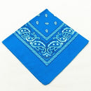 Unisex Men Women Cotton Bandana Hairband Cowboy Mens Biker Sports Headwear Wrist Hairwrap Double Sided Head Wrap Scarf Paisley