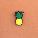 Single Sale 1pcs Shoe Charms Cartoon Heart-shaped Garden Shoe Accessories Buckle Decorations Fit Croc Wristband JIBZ Kids X-mas