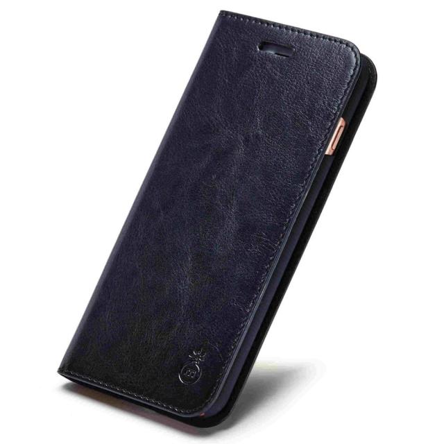 Musubo Genuine Leather Flip Case For iPhone 8 Plus 7 Plus Luxury Wallet Fitted Cover For iPhone X 6 6s SE 12 13 Funda Coque capa