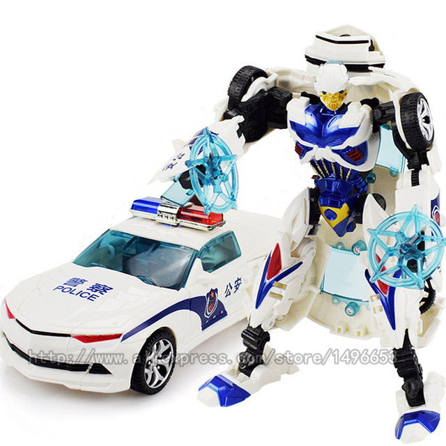 Transformer Action Figure Robot Car