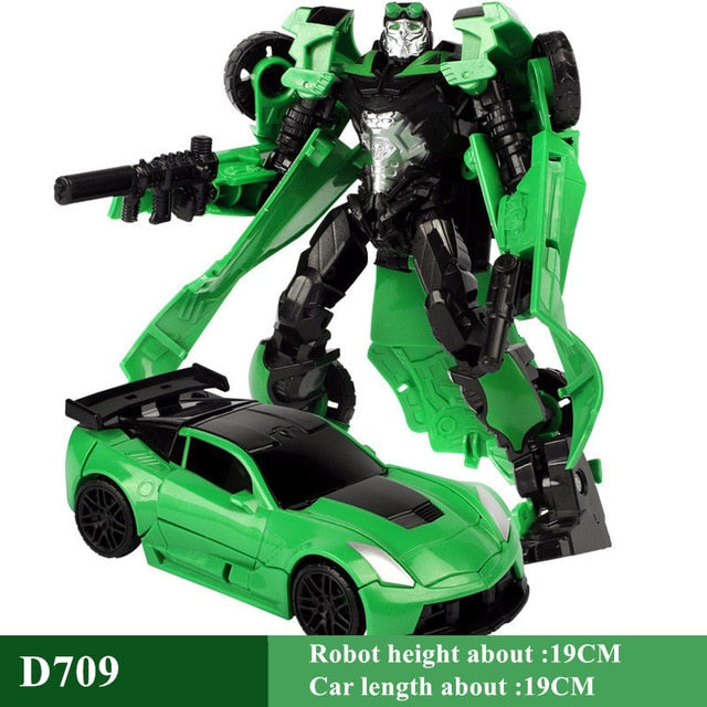 Transformer Action Figure Robot Car