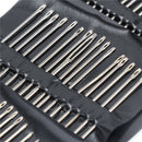 55PCS/set Useful Metal Silver Stainless Steel Sewing Needles Sewing Pins Set Home DIY Crafts Hand Tools