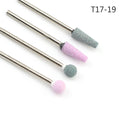5/6/7 Diamond Nail Drill Bits Milling Cutter Set Cutters Manicure Silicon Stone Pedicure Electric for Mill Manicure Machine