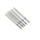 5/6/7 Diamond Nail Drill Bits Milling Cutter Set Cutters Manicure Silicon Stone Pedicure Electric for Mill Manicure Machine