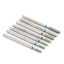 5/6/7 Diamond Nail Drill Bits Milling Cutter Set Cutters Manicure Silicon Stone Pedicure Electric for Mill Manicure Machine
