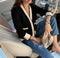 Vintage Ladies Knitted Cardigans Sweaters Women Long Sleeve V-neck Korean Office Fashion Slim Tops Cardigans 2019 Autumn Winter